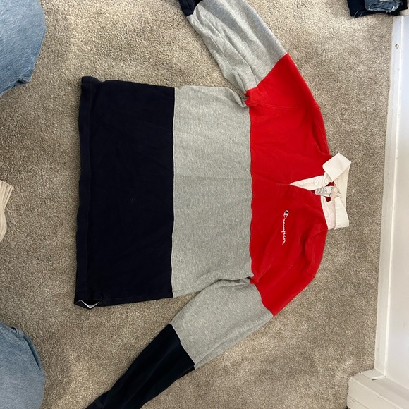 Champion Colorblock Rugby Shirt - Picture 1 of 3